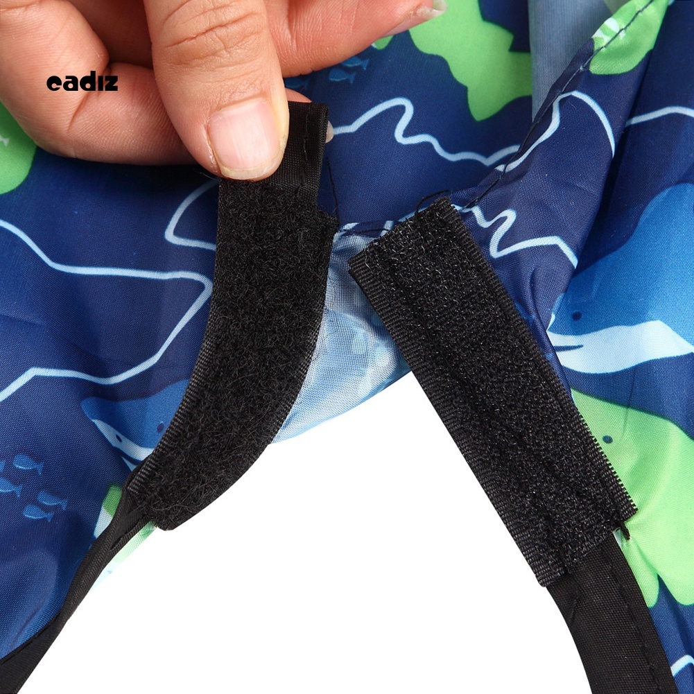 Áo Choàng Cắt Tóc Chống Thấm Nước Tiện Dụng Cho Bé