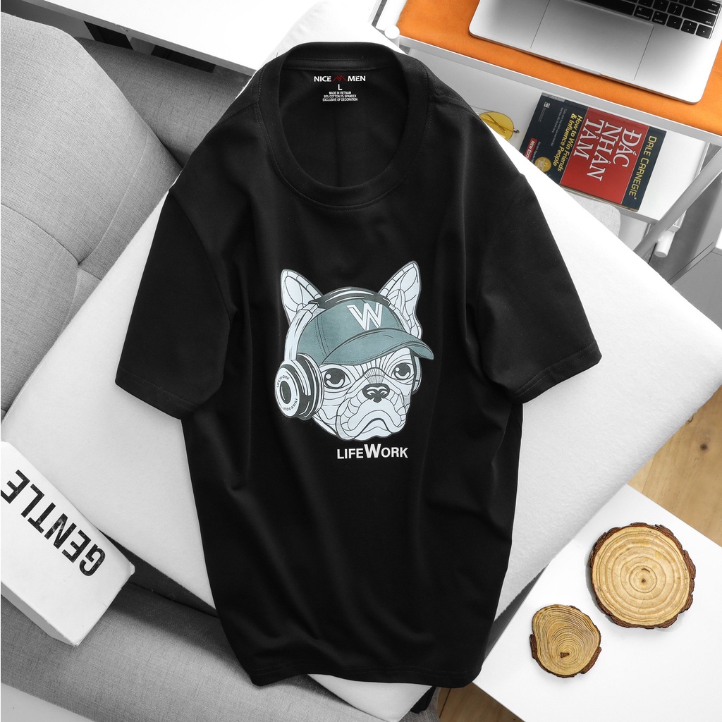 Áo Thun Phông Nam Nữ Cao Cấp In Graphic HIDEAWAY Form Rộng Oversize 50 - 90Kg NICEMENLW1