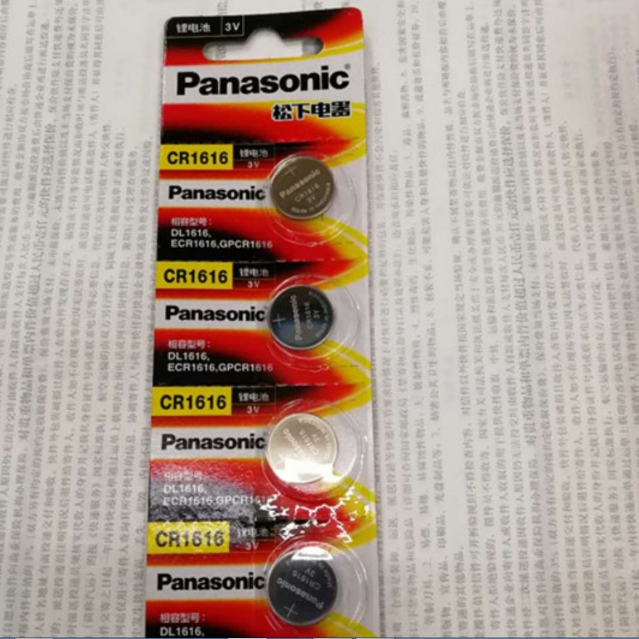 Pin CR1220, CR1616 Panasonic 3V Lithium chính hãng - Vỉ 1 viên