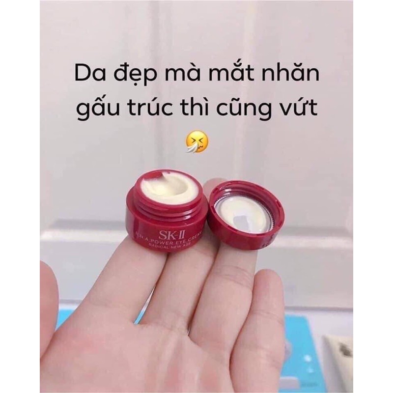 KEM CHỐNG LÃO HOÁ, CHỐNG NHĂN VÙNG MẮT SKII  - 2.5g