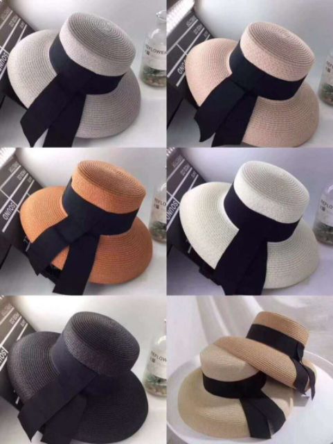 Mũ nón cói chuông đèn lồng đi biển