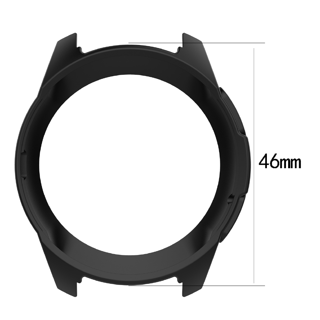 Ốp silicon bảo vệ mặt đồng hồ thông minh Samsung Galaxy Watch 42mm 46mm