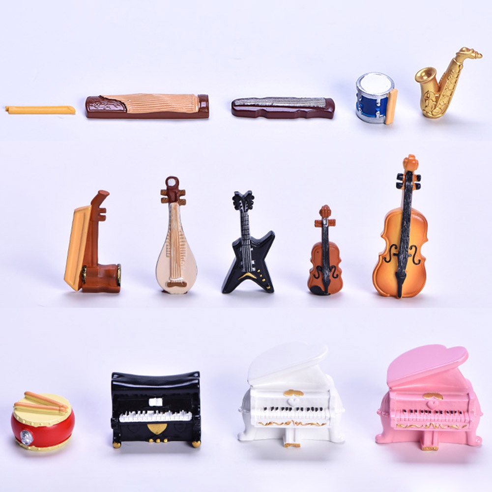 Bộ 7 Phụ Kiện Trang Trí Đàn Violin Piano