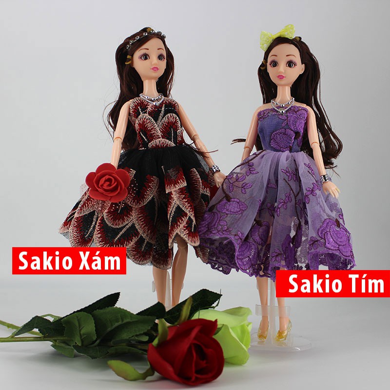 Bộ sưu tập búp bê cực xinh búp bê cô dâu Chibi Sakio (ảnh thật shop chụp) Đồ chơi hóa trang