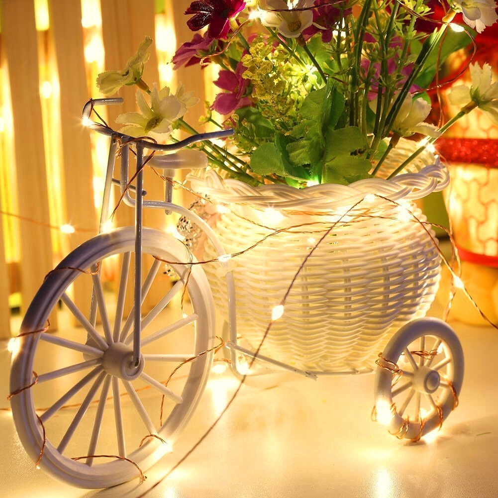 Dây đèn led 5m 50 bóng dùng để trang trí