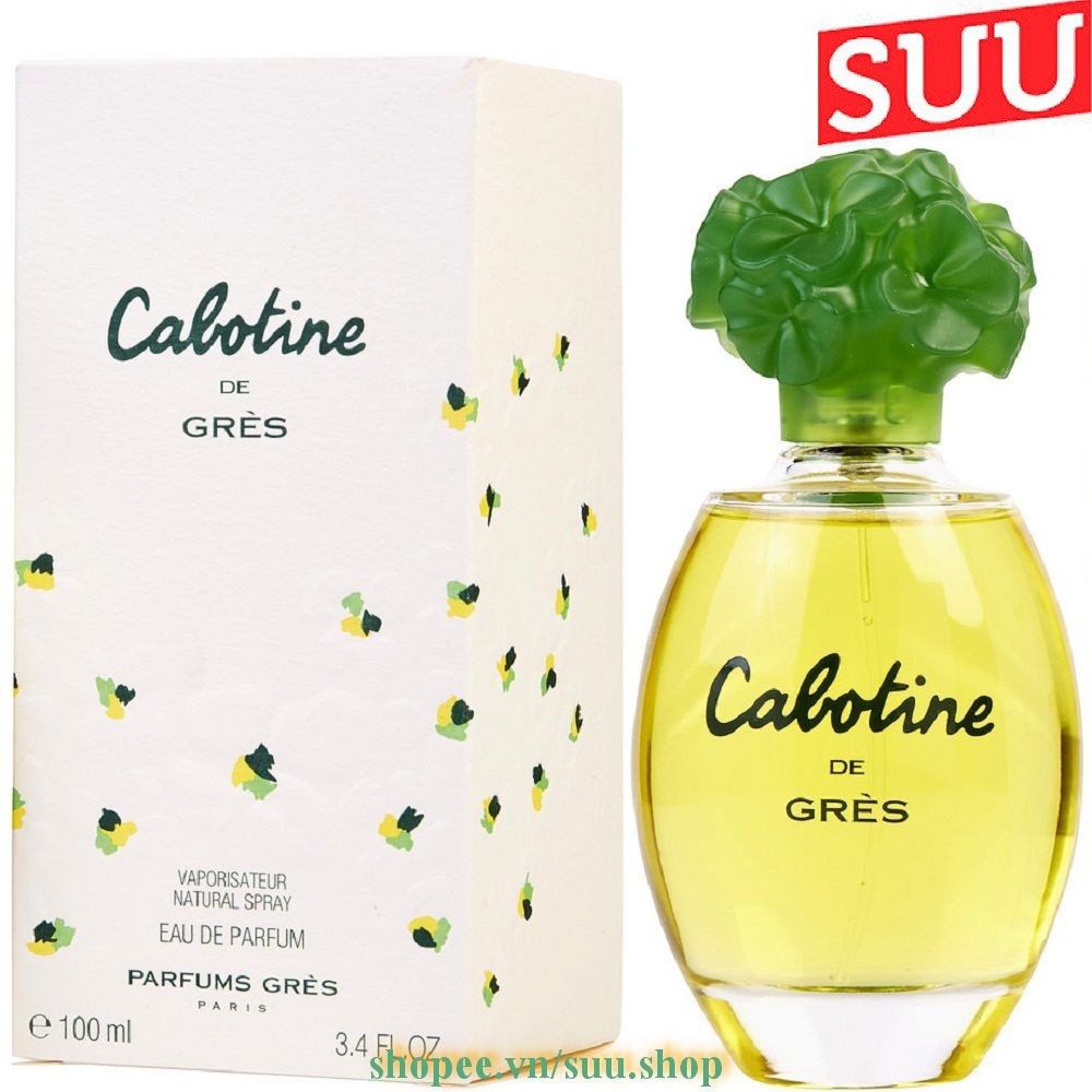 Nước Hoa Nữ 100Ml Gres Cabotine De Gres, suu.shop Cam Kết 100% Chính Hãng.