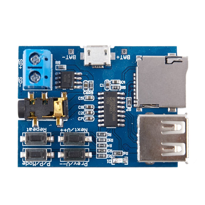 Bảng Mạch Giải Mã Âm Thanh Mp3 TF card U disk MP3