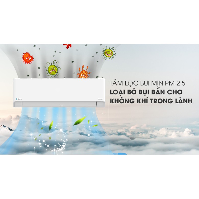 [TC-09IS35] - [MIỄN PHÍ GIAO LẮP] - Máy lạnh Casper Inverter 1 HP TC-09IS35 (Mới 2023) - Bảo hành chính hãng 36 tháng