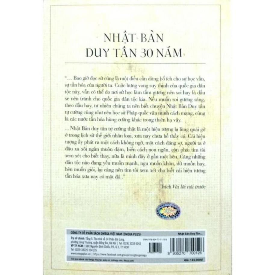 Sách - Nhật Bản duy tân 30 năm [Alphabooks]