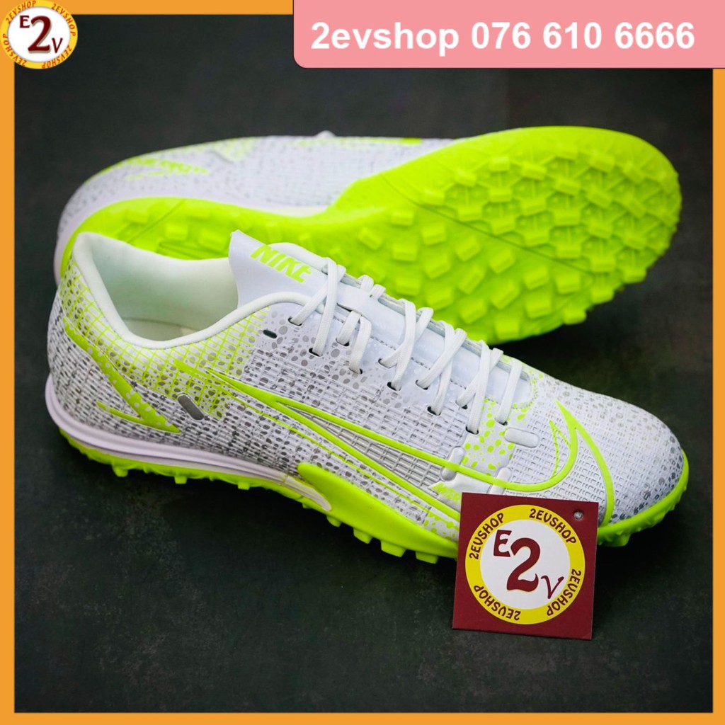 Giày đá bóng thể thao nam 𝐌𝐞𝐫𝐜𝐮𝐫𝐢𝐚𝐥 𝟏𝟒 Colorful dẻo nhẹ, giày đá banh cỏ nhân tạo chất lượng - 2EV