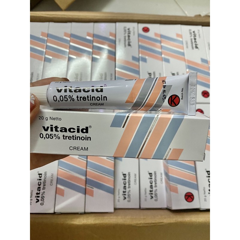 Vitacid Retinoic ( tretinoin) 0,05% loại bỏ mụn chống lão hoá | BigBuy360 - bigbuy360.vn