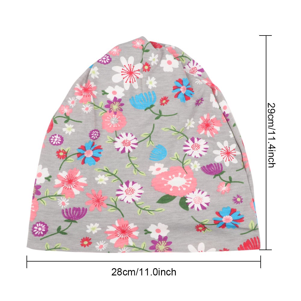 Mũ turban cotton mềm co giãn phong cách hồi giáo thời trang mùa đông dành cho nữ