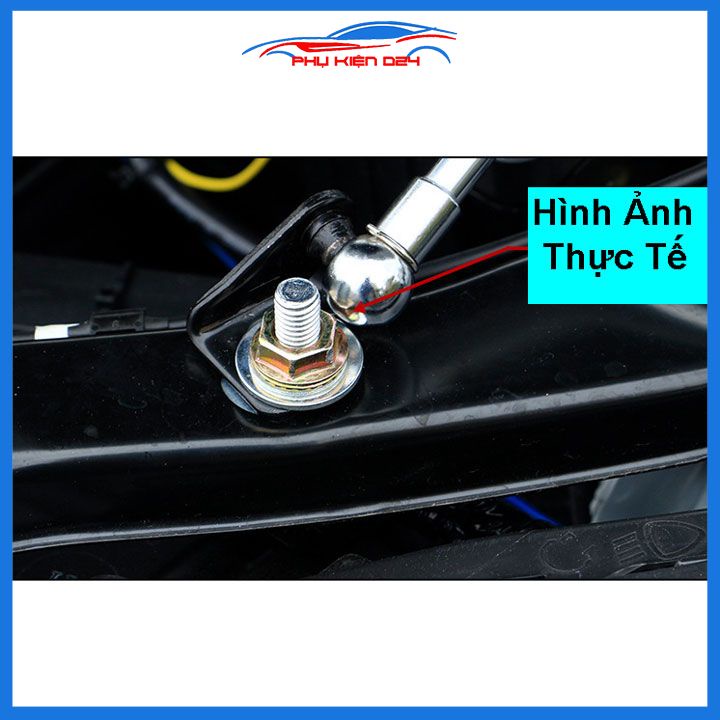 Ty thủy lực chống nắp capo cho xe Civic 2016-2017-2018-2019-2020 hỗ trợ mở tự động kèm phụ kiện lắp