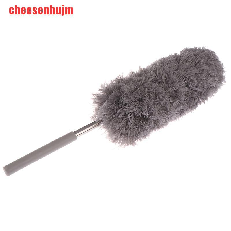 Chổi Phủi Bụi Bằng Sợi Micro Mềm Mại Có Thể Thu Gọn Tiện Dụng Cho Gia Đình