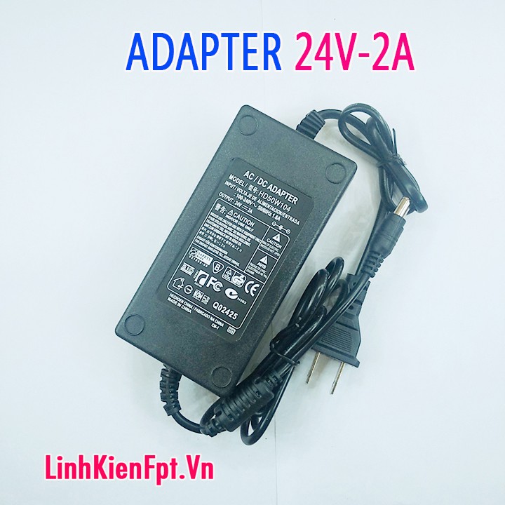 Nguồn Adapter 24V 2A LOẠI TỐT .