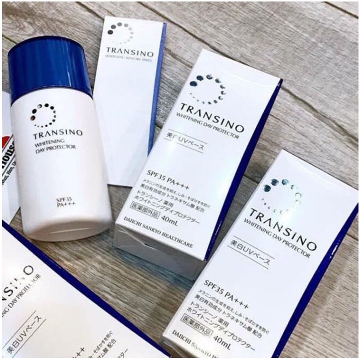 Kem dưỡng ngày, chống nắng Transino Whitening Day Protector - 100% Authentic