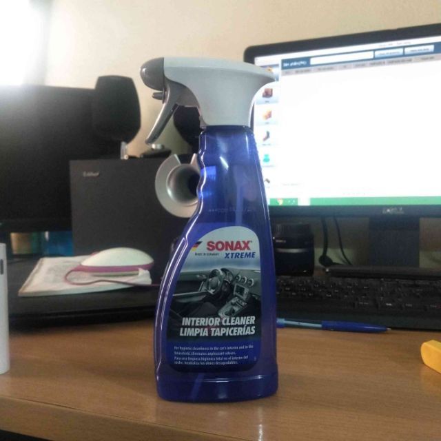 Vệ sinh nội thất xe ô tô, khử mùi xe Sonax Xtreme interior cleaner 500 ml