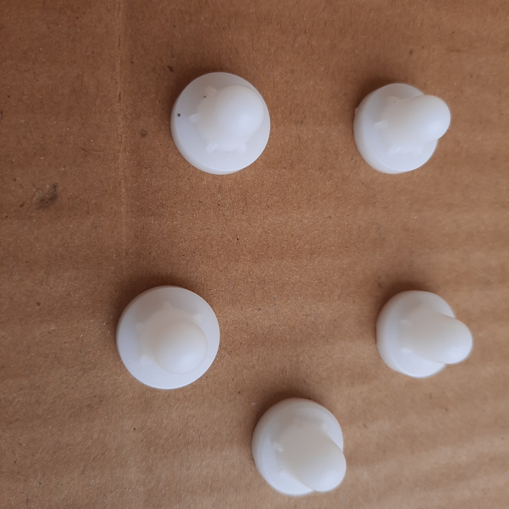 Phụ kiện máy xay Osaka-Núm Trắng Cho Lưỡi Dao Máy Xay Osaka 2018 nắp nâu thân hồng