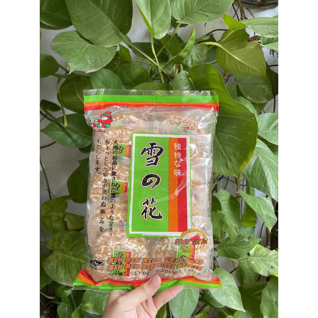 Bánh Gạo Bin Bin Vị Tuyết Cay (Gói 135g)