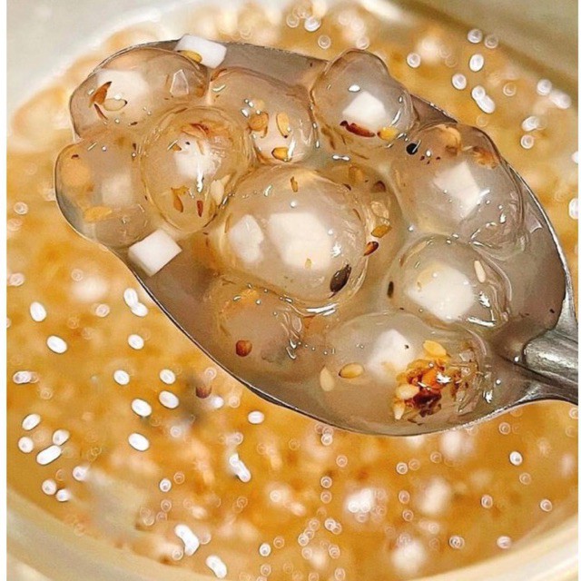 trân châu dừa Huế túi 1kg siêu thơm ngon  DTFoods(CHUYÊN SỈ)