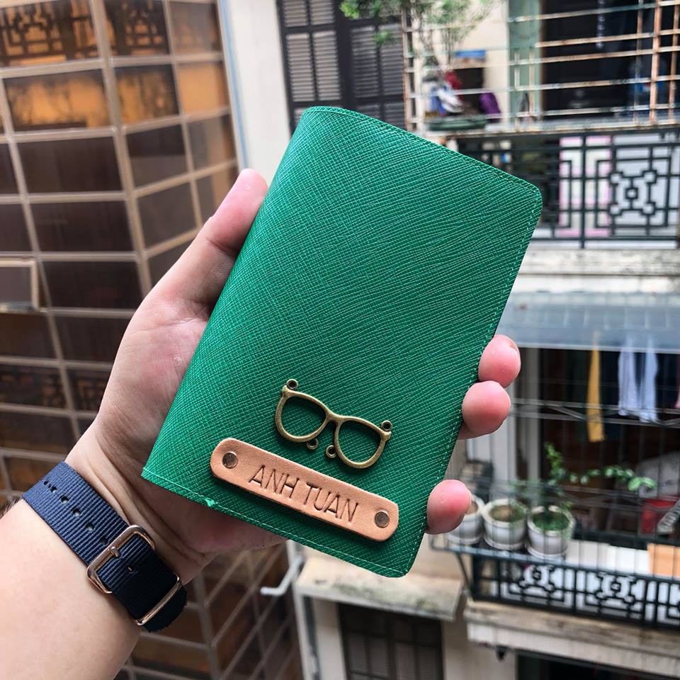 [Khắc Tên+Logo FREE] Passport Cover - Vỏ Bọc Hộ Chiếu Da Thái Lan