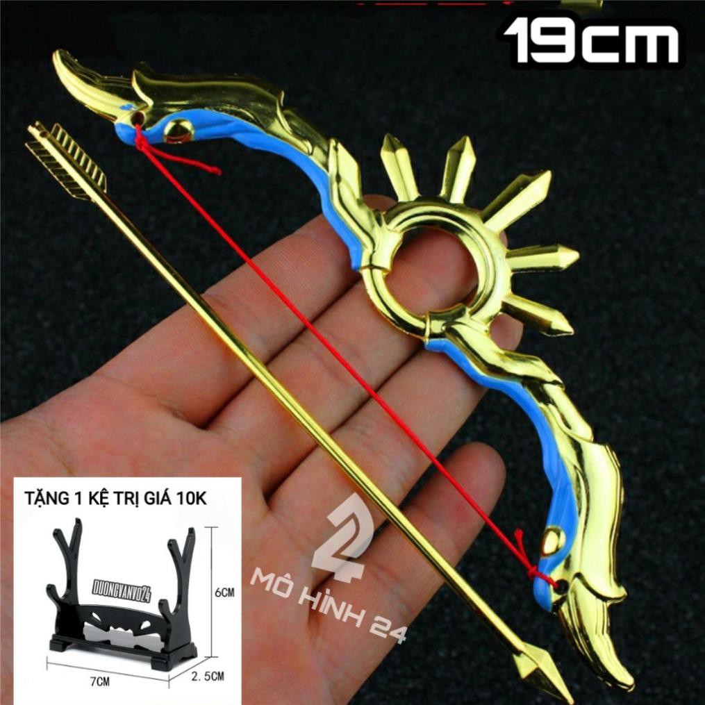 [Mã TOYNOV hoàn 20K xu đơn 50K] [19cm] MÔ HÌNH KIM LOẠI Cung tên Yorn Mô hình liên quân mobile Arena of Valor 19cm