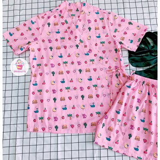 ĐỒ BỘ MẶC NHÀ KIỂU YUKATA CỘT DÂY