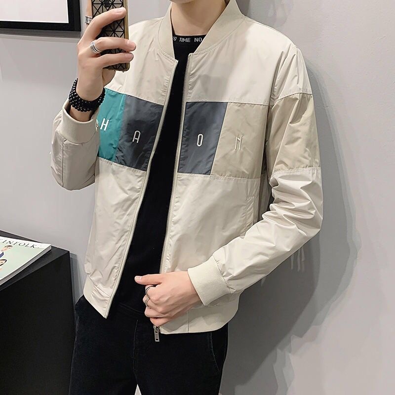 Áo Khoác Dạng Kẹp Bằng Cotton Nhẹ Thời Trang Mùa Thu Cho Nam
