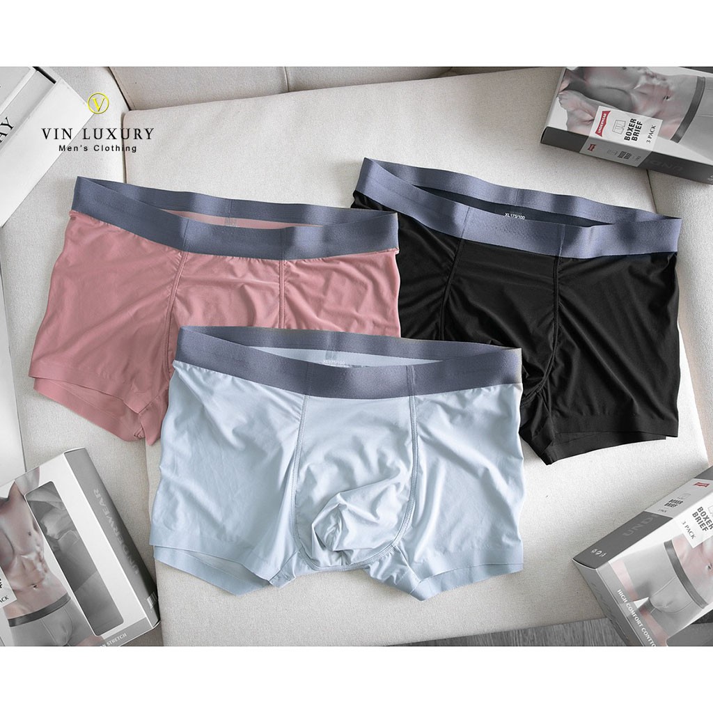 [Cam Kết 100% Hàng Xịn] Quần Sịp Nam Boxer Đúc Cao Cấp D140421 - Vin Luxury Hàng Hiệu