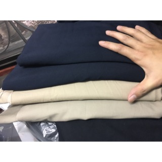 Vải quần tây 140k/kg vải ka ki 110k/g