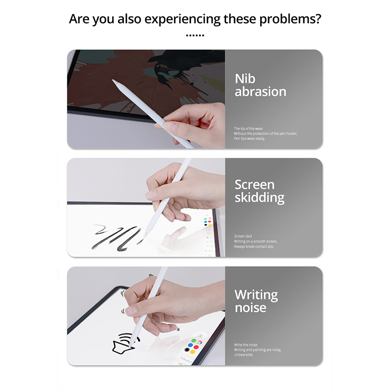 8 Nắp bút dùng được trên màn hình cảm ứng thích hợp cho Apple Pencil 1 2st Pen Point Stylus