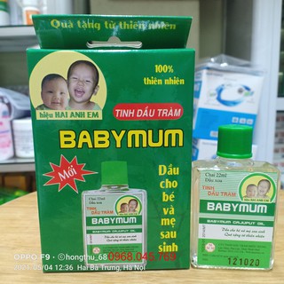 Tinh dầu tràm Babymum cho bé và mẹ sau sinh 22ml