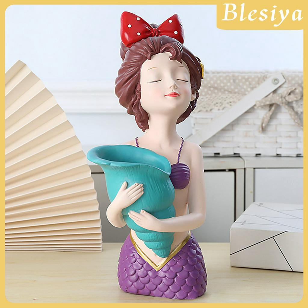 (Hàng Mới Về) Bình Hoa Trang Trí Nội Thất Hình Cô Gái Xinh Xắn