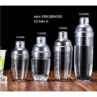 Bình Lắc Pha Chế - Bình Lắc Nhựa 350ml,500ml, 700ml, 1000ml