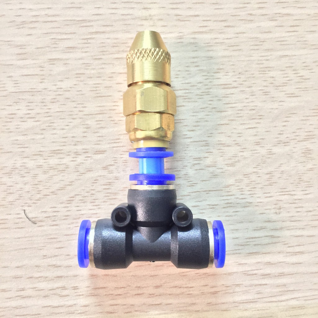 Béc phun sương dập bụi chống tắc kết nối ống 8mm