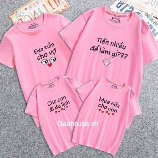 Combo 40 áo gia đình đi biển