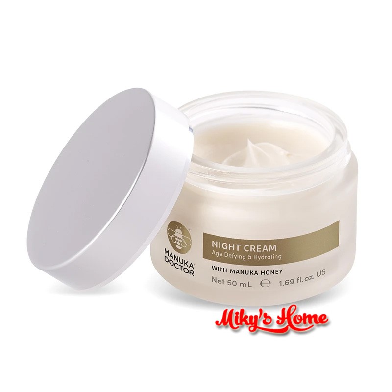 Kem dưỡng đêm trẻ hóa phục hồi da Manuka Doctor Skincare Night Cream 50ml - UK