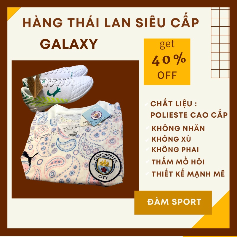 Bộ Áo Bóng Đá Man City  Cao Cấp Sân Khách 3rd 20/21  , Áo Đá Banh Hàng Thái Đẹp - đàm sport