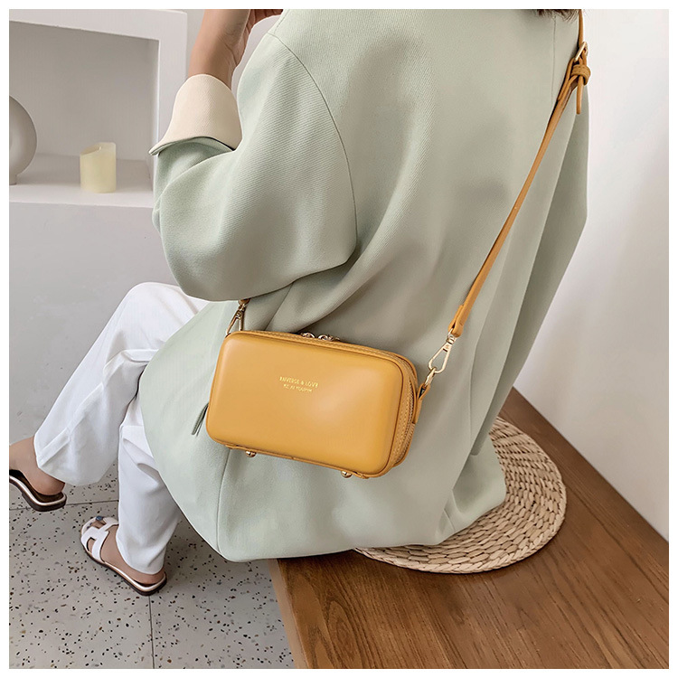 Túi Đeo Chéo JASMIN NOIR Bằng Da Pu Thời Trang Dành Cho Nữ