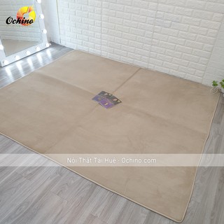 Thảm nỉ tuyết một màu hàng cao cấp 1m8-2m
