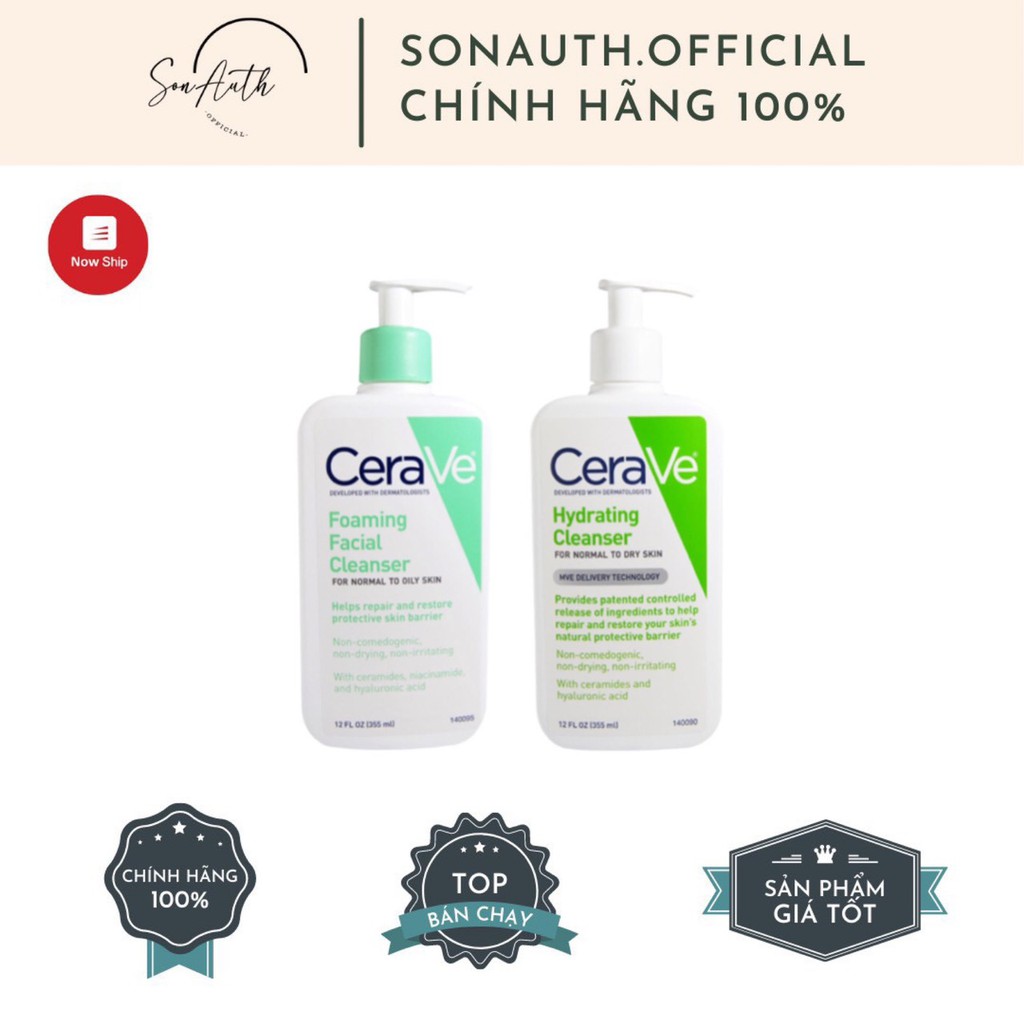 Sữa rửa mặt Cerave