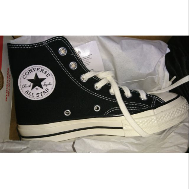 Giày Converse Snicker ChuckTalorAllStar màu đen 1970s chính hãng mua trên Shopee Mall size 37 ko vừa chân muốn pass lại