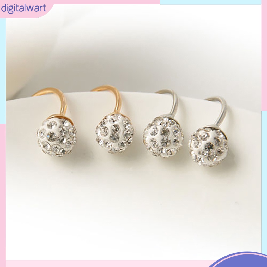 Bông tai ngọc trai đính hạt pha lê sang trọng cho nữ