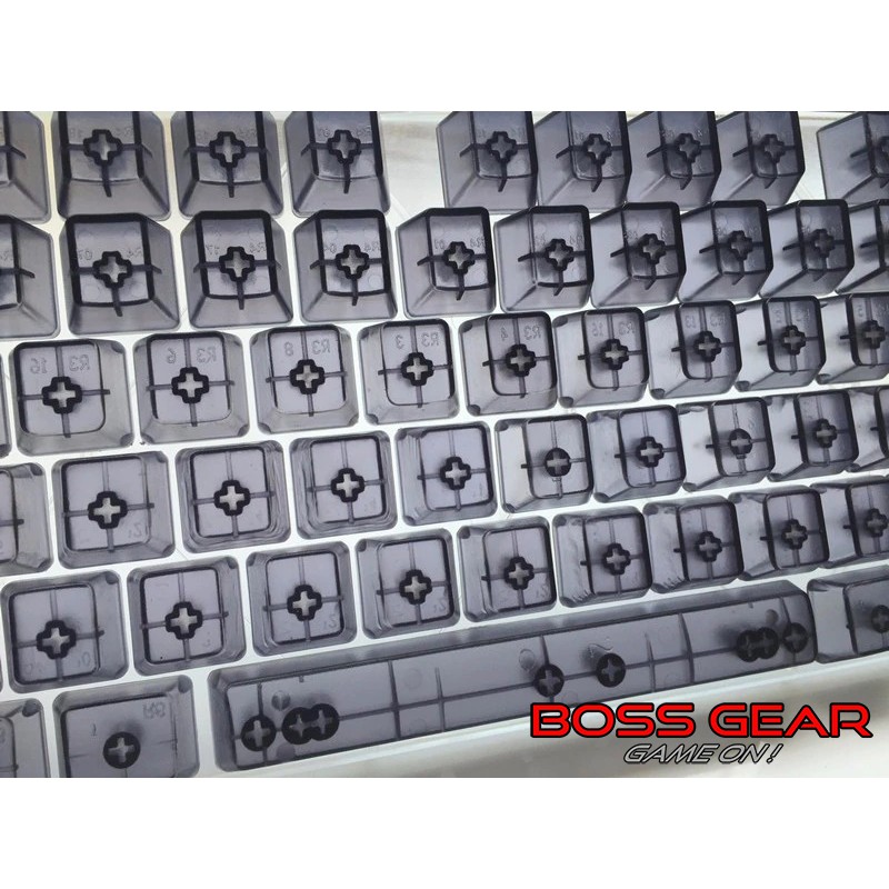 [Mã SKAMSALE03 giảm 10% đơn 200k] Bộ Keycap Trong Suốt Xuyên LED dành cho bàn phím cơ Full 104 Phím nhựa ABS