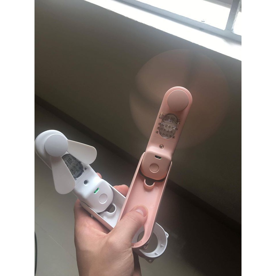Quạt phun sương cầm tay gấp gọn tiện lợi siêu xinh- A00 | BigBuy360 - bigbuy360.vn