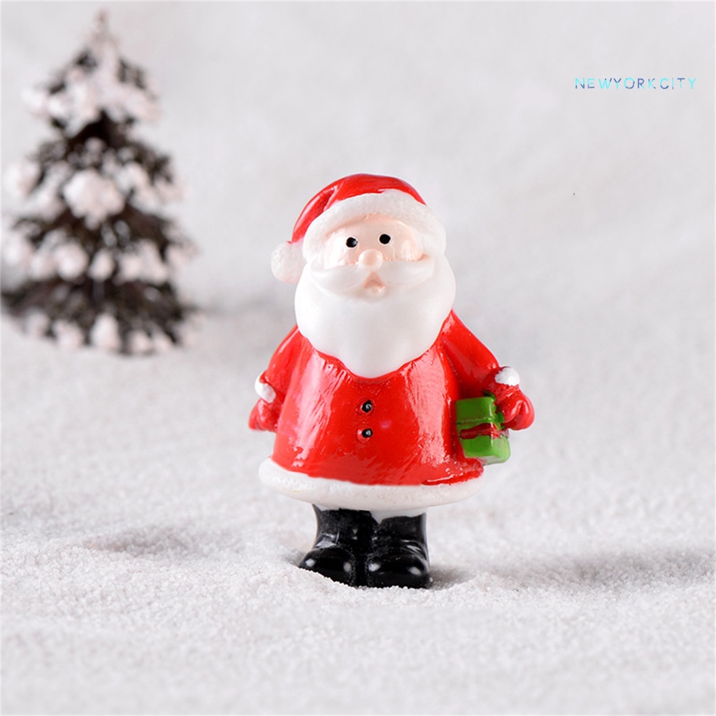 Ny-bức Tượng Resin Phong Cảnh Để Bàn Trang Trí Giáng Sinh Tinh Tế