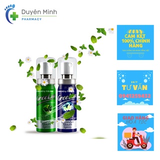 Xịt thơm miệng greelux extra cool thảo dược