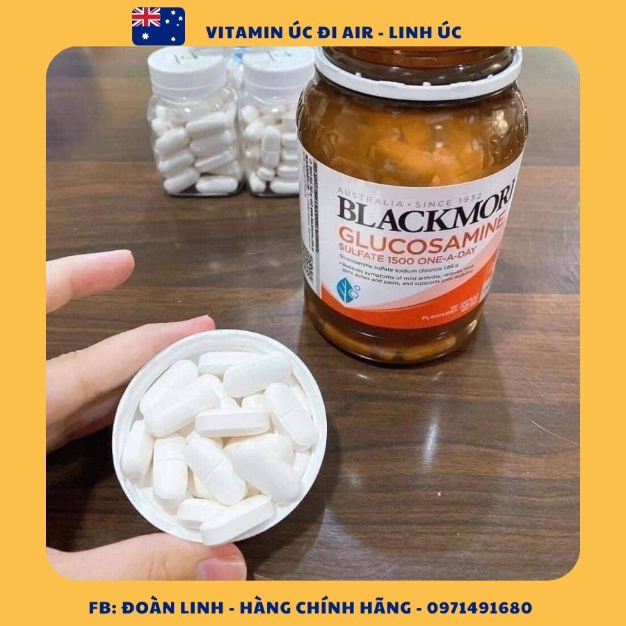 Viên uống bổ xương khớp Glucosamine 1500mg Blackmores 150 viên