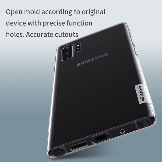 Ốp trong TPU NILLKIN Nature cho SAMSUNG Note 10 , Note 10 Plus , Note 9 , 8 chống ố vàng ,chính hãng chất lượng cao
