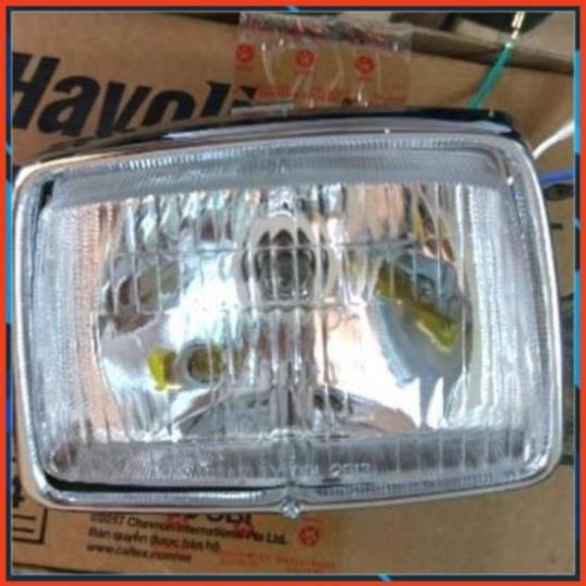 Choá đèn Pha Cub 82, DD, đủ bóng đui dây (chóa đèn Stanley cho xe máy Honda)